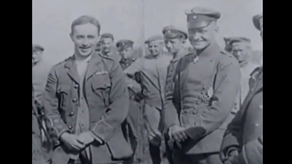 ULTRA-RARE footage of the most famous fighter pilot ever