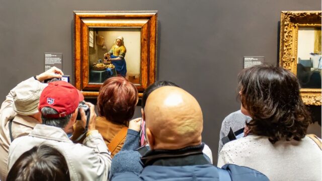 Look at famous paintings as if you were there