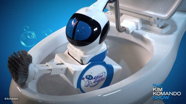 Giddel toilet cleaning robot