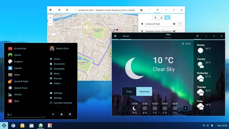 Zorin OS Desktop