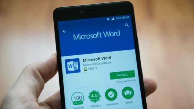 Microsoft Word Office app