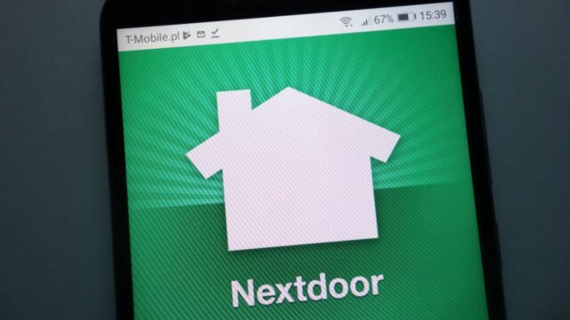 Nextdoor social media app