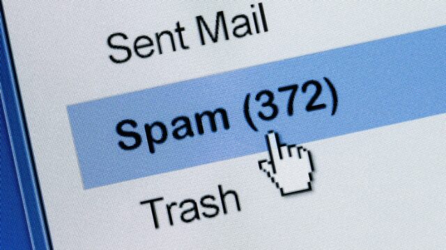 spam email inbox