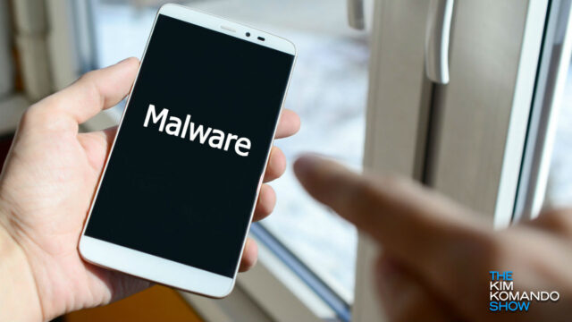 Check your phone! This one comes pre-loaded with malware