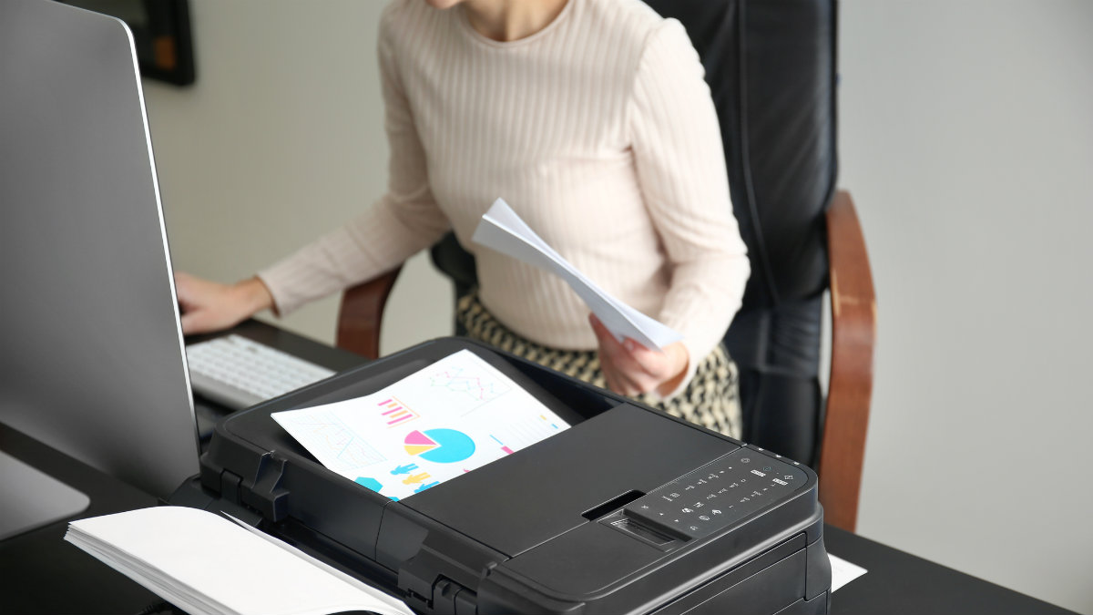 Complete your home office (and save on ink) with Kim’s favorite printer