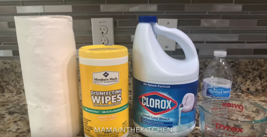 DIY homemade disinfectant wipes