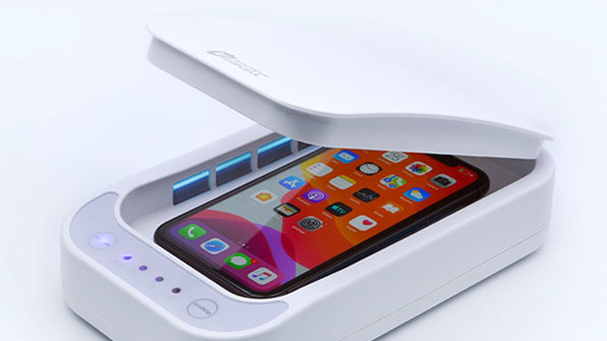 Kill the germs on your phone with this UV light case