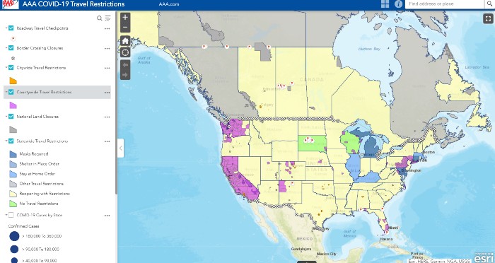 This map will help you navigate roadways during COVID-19