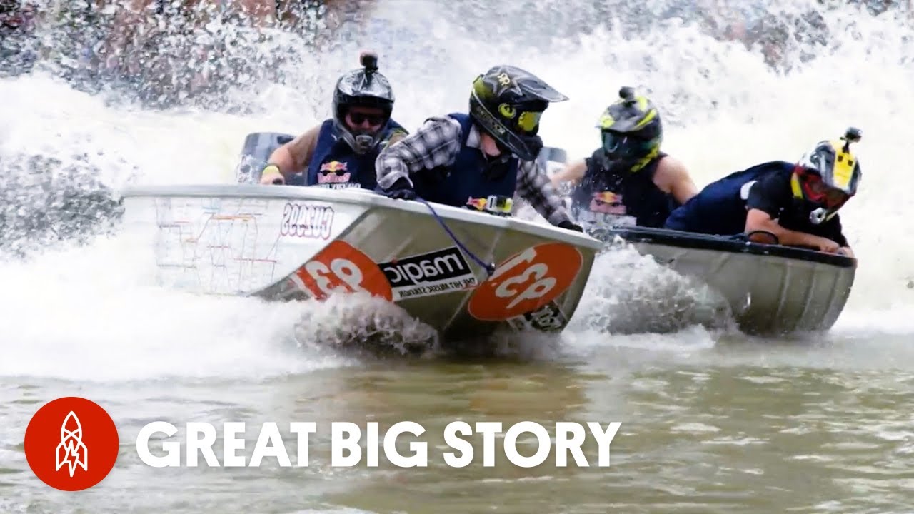 Competing in one of the craziest boat races in the world