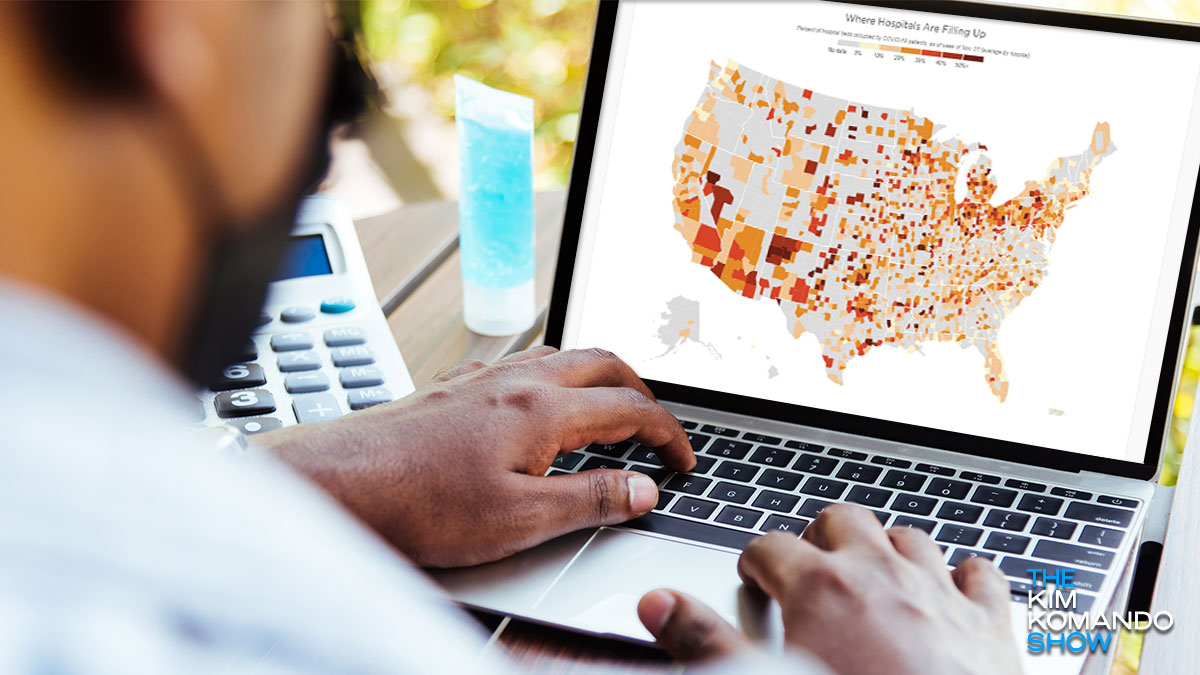 Use this interactive map to see if hospitals in your area are full