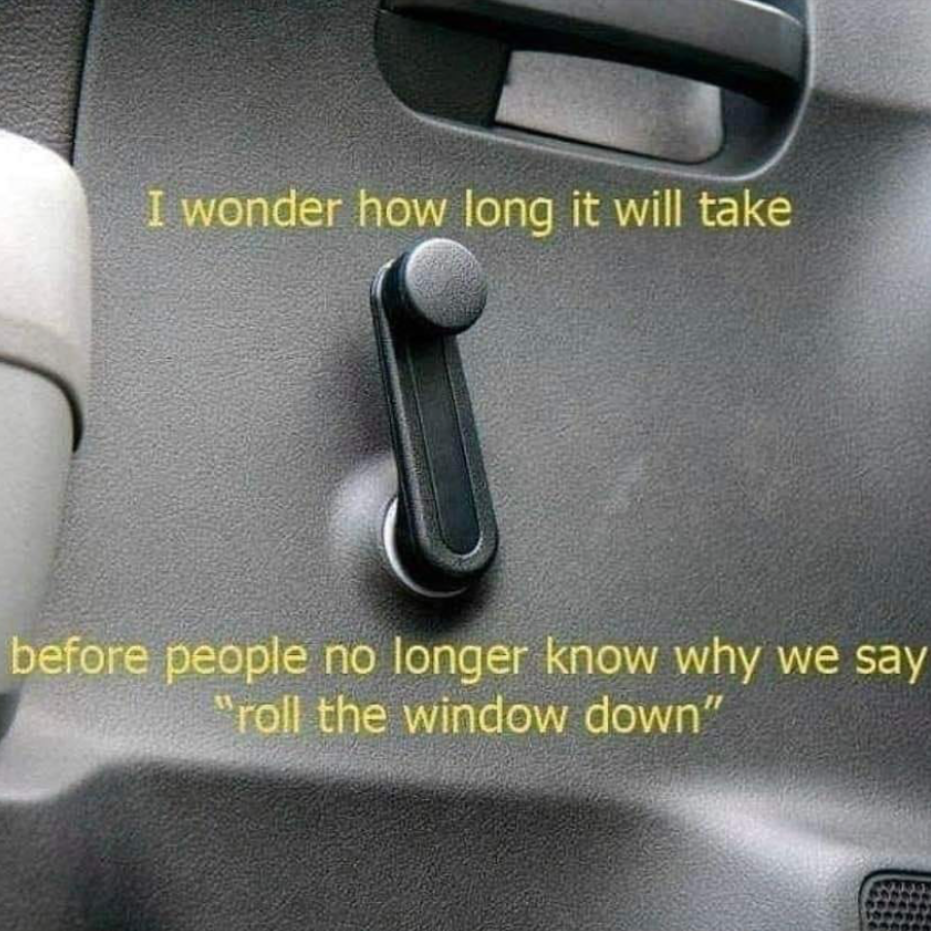 Roll down the window