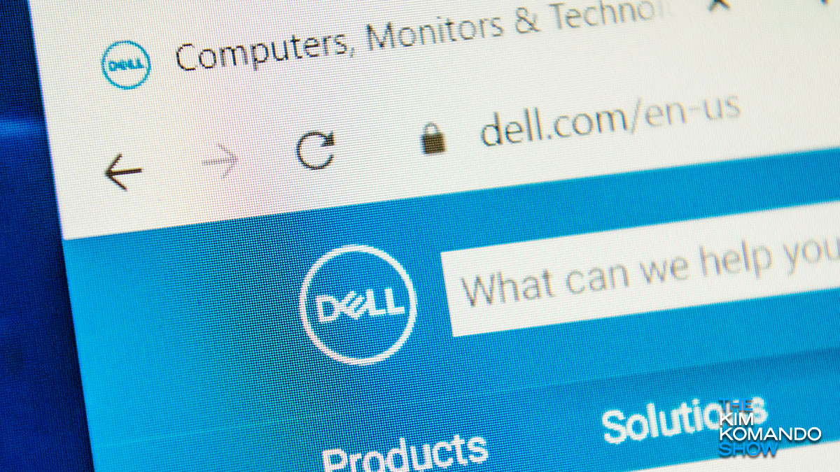 The Dell desktop computer we use at Komando HQ is on sale