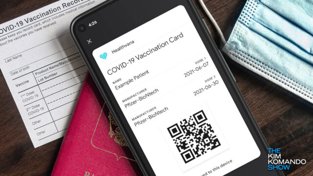How to store your COVID vaccine card on your phone