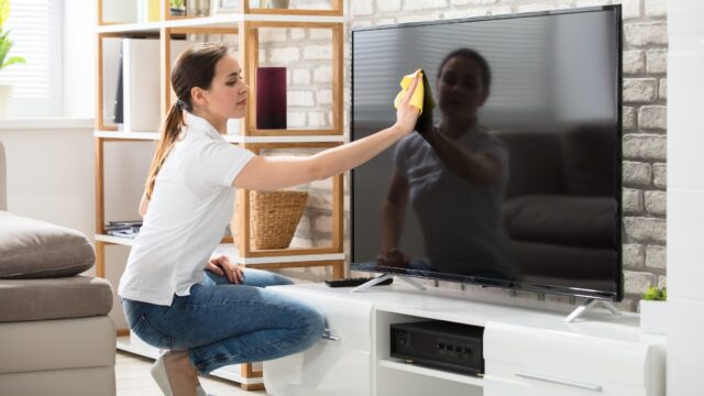 The big mistake you’re making cleaning your TV