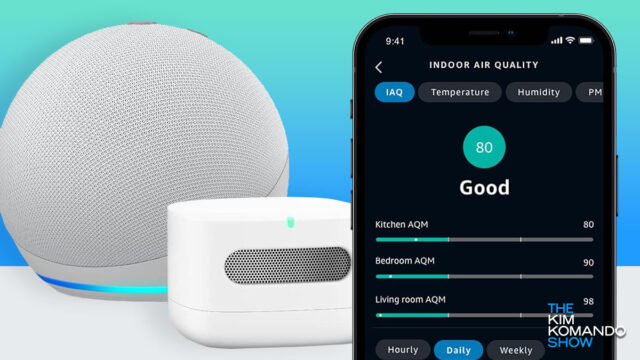 You can ask this inexpensive monitor about your home's air quality with your voice