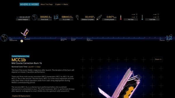 How to track the newly launched James Webb Space Telescope