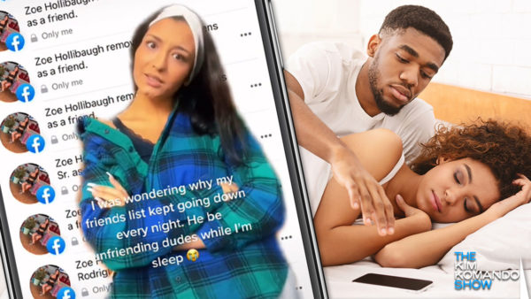 Woman catches boyfriend unfriending men on her Facebook account - Signs you have a snoop