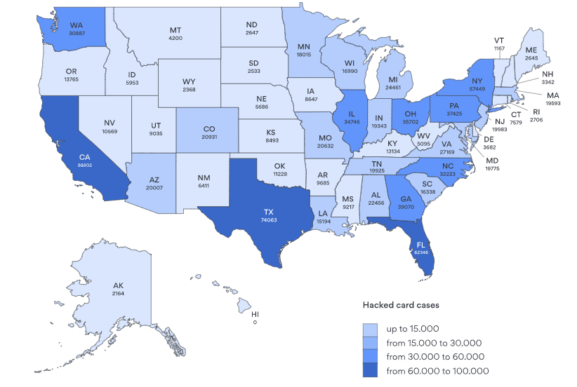 This is how much your stolen credit card is worth on the Dark Web