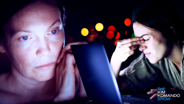 How blue light from tech gadgets can make you look older