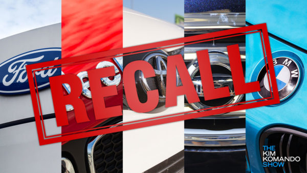 Car recall warning: Ford, Jeep, Toyota, Nissan, and BMW models affected