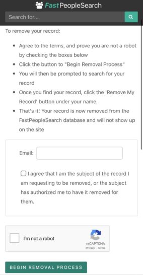 Opt-Out Tuesday: How To Remove Yourself From FastPeopleSearch