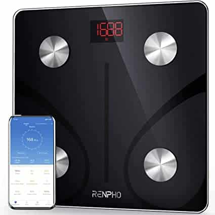 Bluetooth-enabled digital bathroom scale