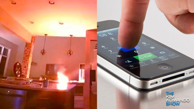 Apple iPhone explodes