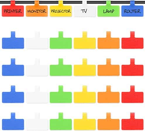 Reusable cord labels