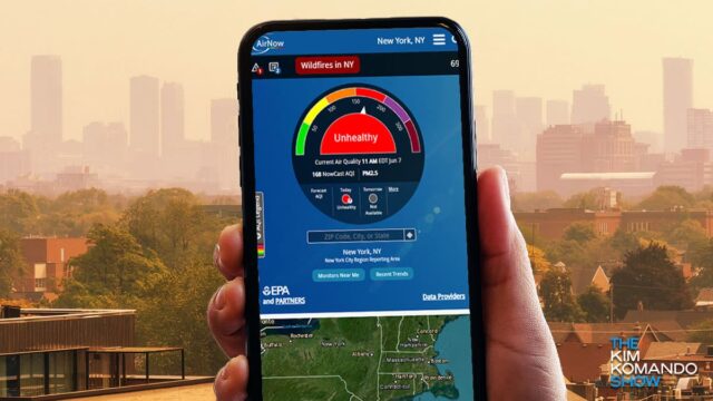 how to check the air quality around you