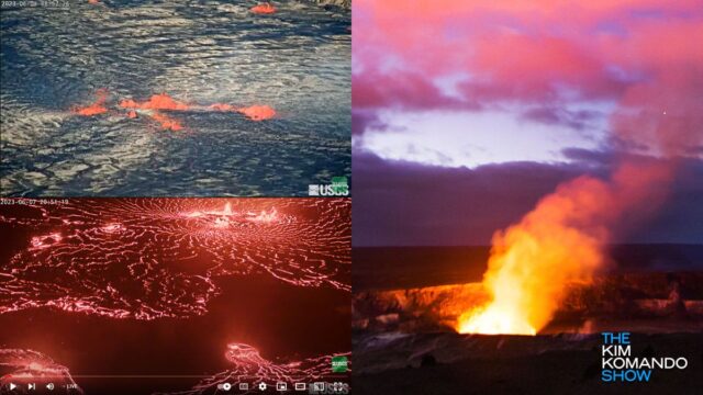 Kilauea volcano in Hawaii eruption live stream