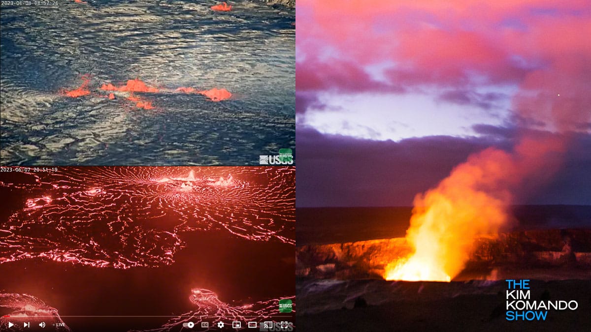 2023, when even the volcanoes livestream