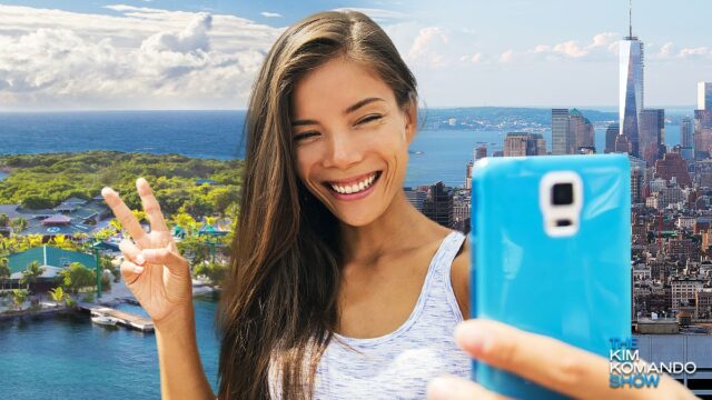 Tourist destinations ranked by selfie happiness