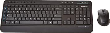 Amazon Basics wireless keyboard and mouse