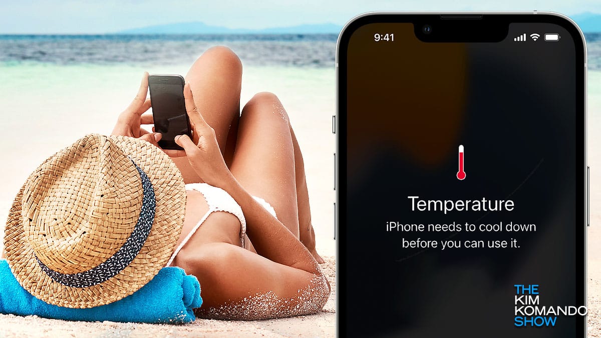 The heat is killing your phone (for good)