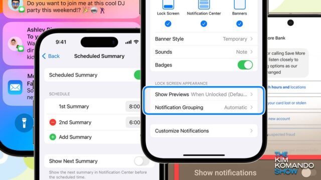 How to set up batch or bundled notifications on your Apple iPhone or Android device