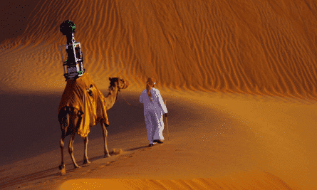 Camel with Street View cameras