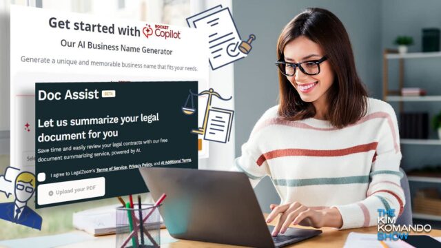 Online AI legal services