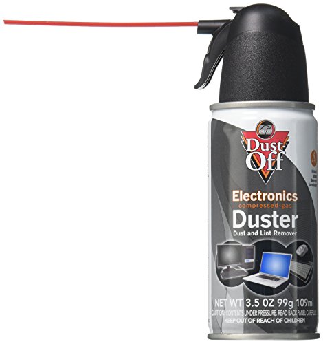 Falcon Dust, Off Compressed Gas Disposable Cleaning Duster, 3.5 oz Can