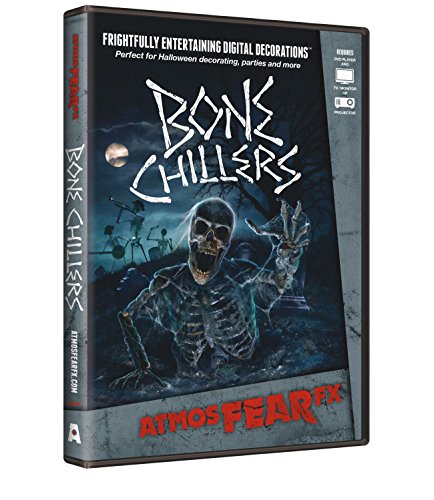 AtmosFX Bone Chillers digital decorations DVD for Halloween